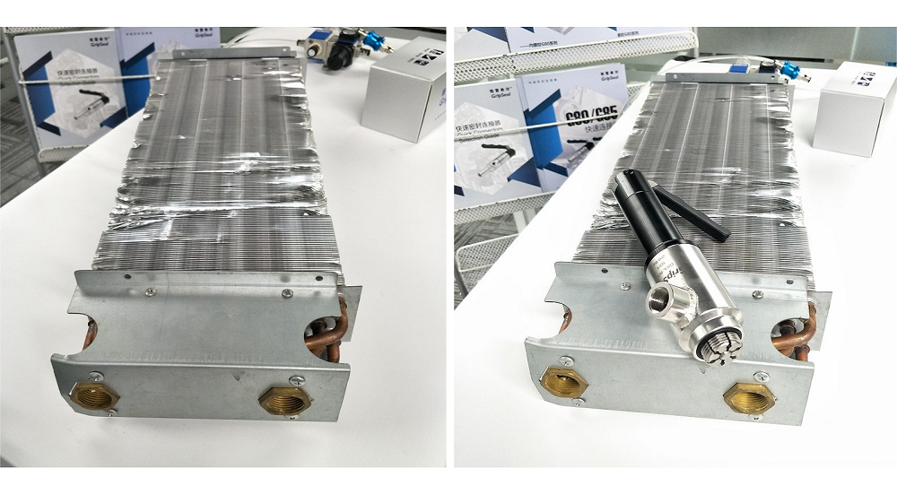 G80系列密封測(cè)試接頭在風(fēng)機(jī)盤(pán)管測(cè)試中的應(yīng)用