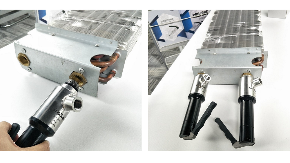 G80系列密封測(cè)試接頭在風(fēng)機(jī)盤(pán)管測(cè)試中的應(yīng)用