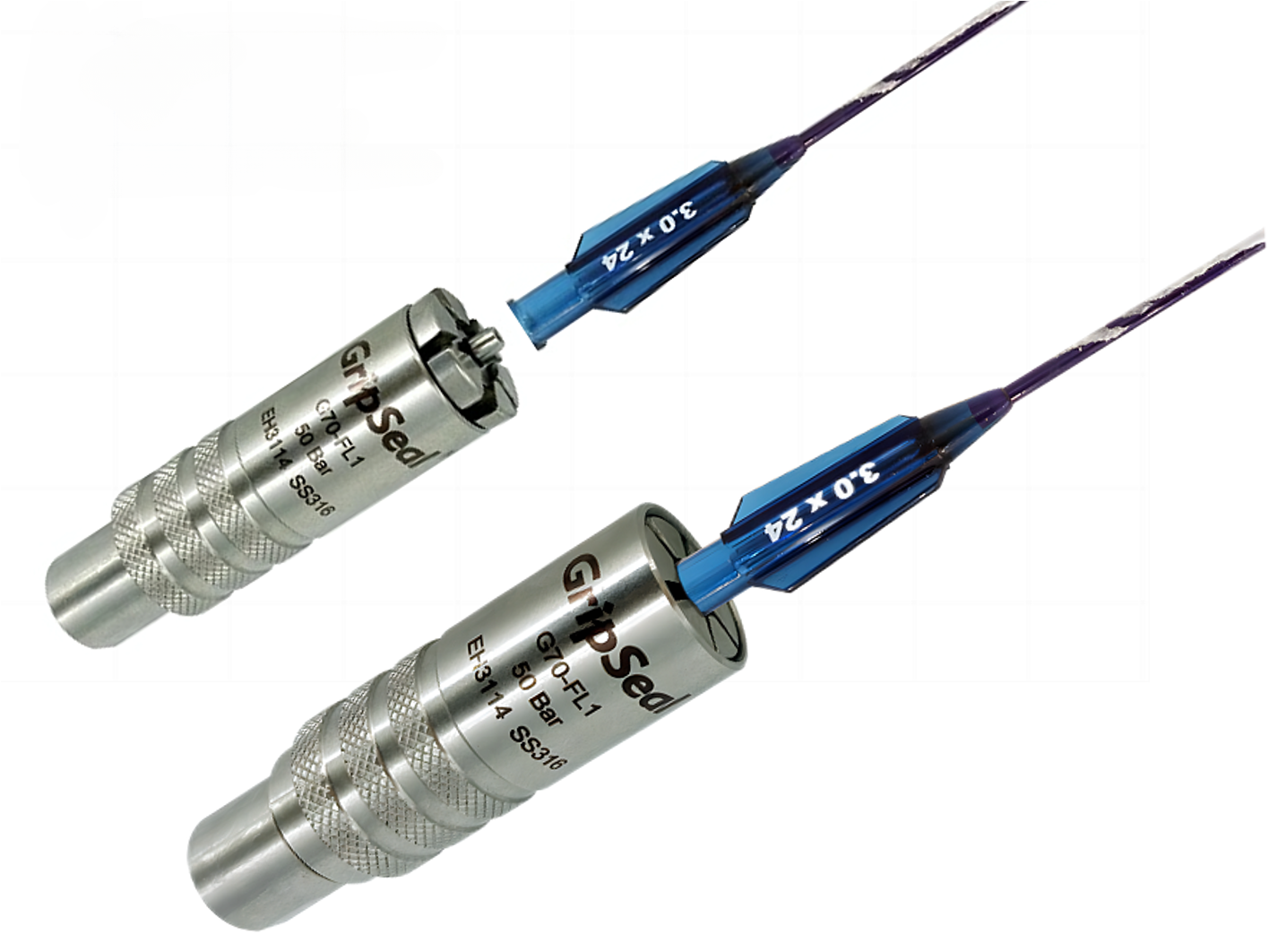 格雷希爾G70-FL1系列密封測試接頭用于魯爾接口的密封