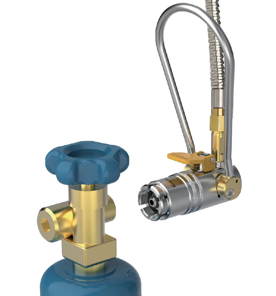 氣瓶充裝連接器維護