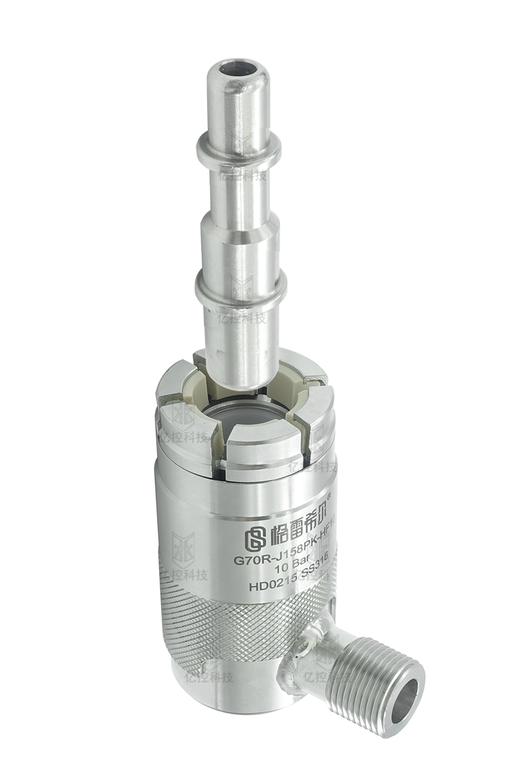 用于J2044燃油管口的G70R-J158PK快速接頭