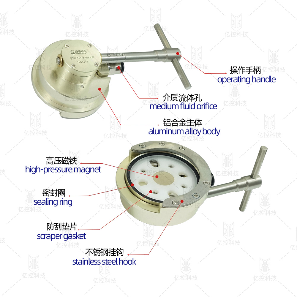 格雷希爾G20FN-PBA4K-50防爆閥專用連接器的規格圖