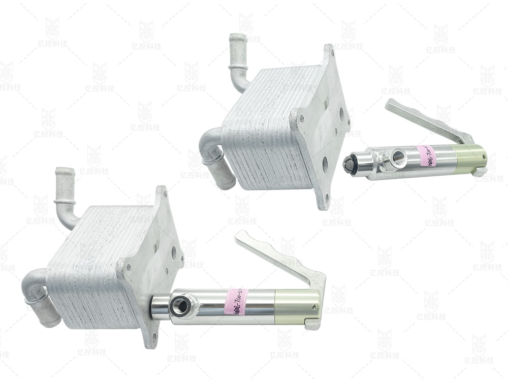 機(jī)油冷卻器薄壁孔的連接方案：格雷希爾G80L-T系列快速連接器